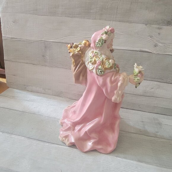 Franklin Mint Father Christmas Santa Claus Ceramic Figurine - Picture 7 of 10